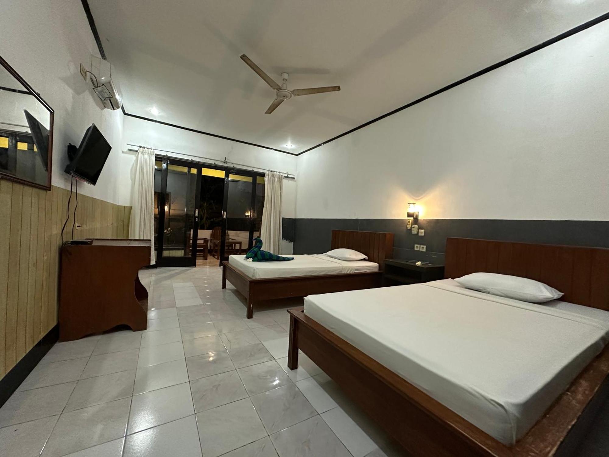 Creative Bungalow Beach Front Gili Trawangan Exteriér fotografie